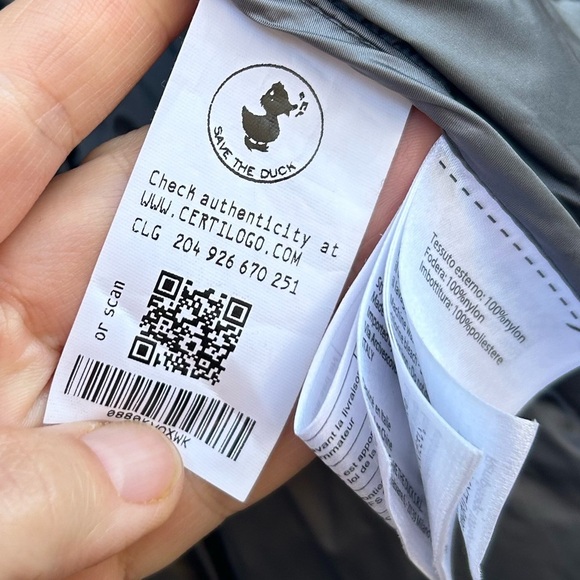 Save the Duck Ultra Light Puffer, size XS - Picture 10 of 11